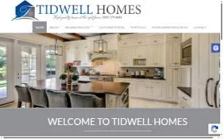Tidwell Homes website