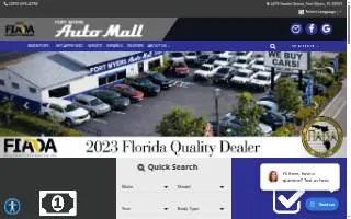 Fort Myers Auto Mall website