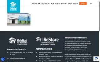 Habitat for Humanity ReStore of North Fort Myers website