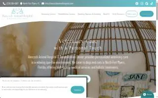 Hancock Animal Hospital & Rehabilitation Center website
