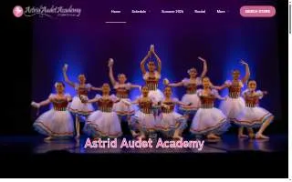 Astrid Audet Academy of Ballet website