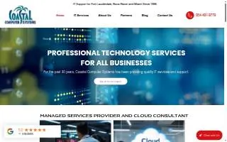 Coastal Computer Systems, Inc. of North Lauderdale website