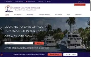 Floridian Coastline Insurance of North Lauderdale website