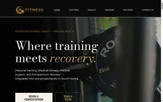 G21 Fitness website