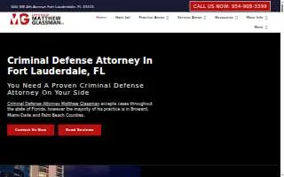 Law Office of Matthew Glassman website