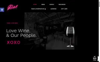 Rebel Wine Bar of North Lauderdale website