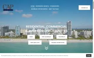 CAP Realty Miami website