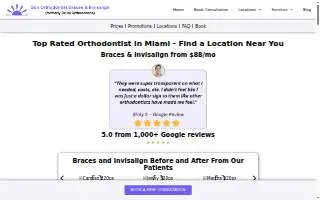 Sun Orthodontist Braces & Invisalign North Miami Beach website