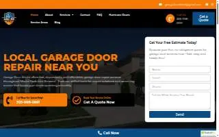 Garage Door Shield website