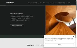 Certuity website