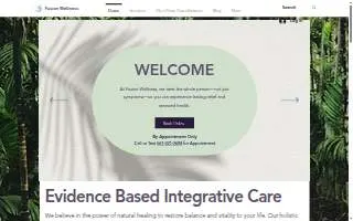 Fusion Wellness Acupuncture website