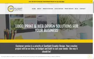 Spotlight Graphic Design and Website Design of North Palm Beach website
