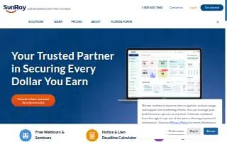 SunRay Construction Solutions, LLC - Notice to Owner Florida website