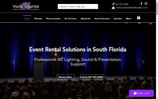 Vivid Source Events and Rentals of North Palm Beach