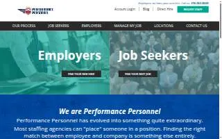 Oasis Staffing website