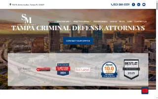 Shrader Mendez Criminal Defense Lawyers of Northdale website