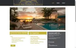 Tampa Bay Property Experts website