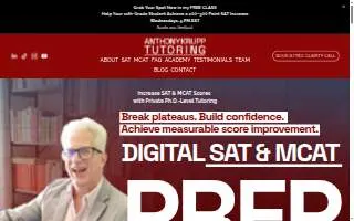 Anthony Krupp Tutoring of Oakland Park website