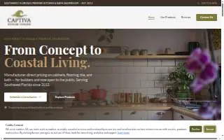 Captiva Design of Oakland Park website