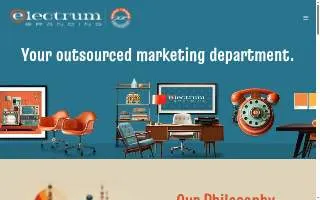 Electrum Branding website