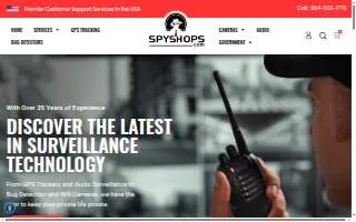 Spy Shops Florida - Surveillance & GPS Specialists website