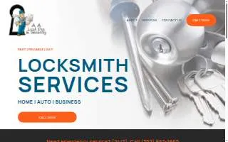 AA Lock Doc & Security website