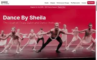 Dance By Sheila website