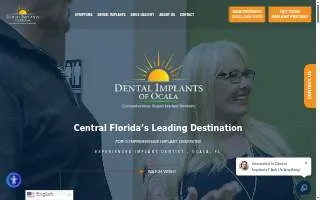 Dental Implants of Ocala website