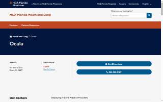 HCA Florida Heart and Lung - Ocala