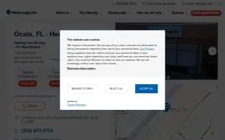 HearingLife of Ocala FL website