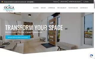 Ocala Carpet & Tile website