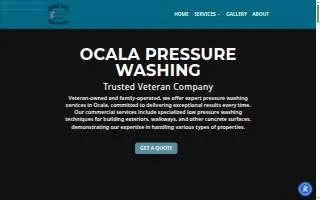 Roaring Rinse Pressure Washing LLC website