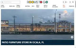 Rooms To Go of Ocala website