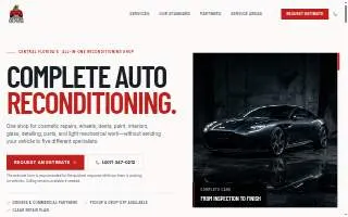 Auto Spa Solutions website