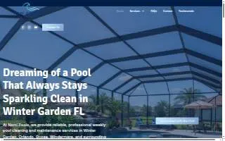 Nami Pools website