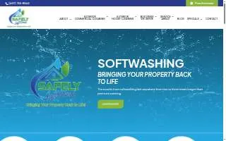 Safely Softwash of Ocoee website