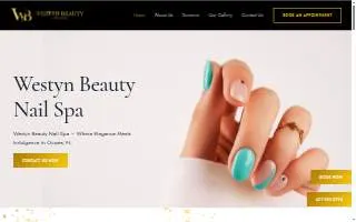 Westyn Beauty Nail Spa website