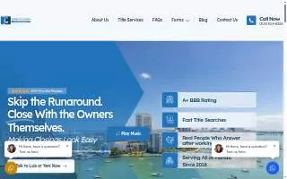 Complete Choice Title Services inc of Ojus website