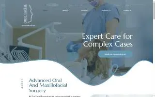 Oral Facial Reconstruction and Implant Center - Aventura of Ojus website