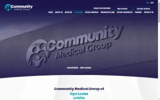Community Medical Group of Opa-Locka website