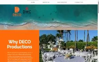 Deco Productions Inc website