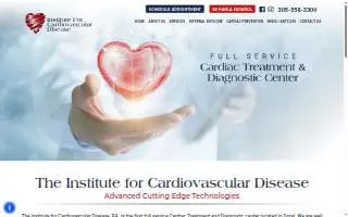 Institute For Cardiovascular Disease of Opa-locka website