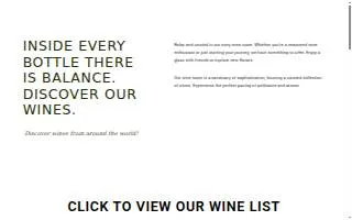 Amour Du Vin of Orange City website