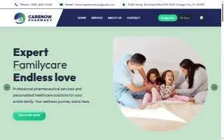 Carenow Pharmacy website
