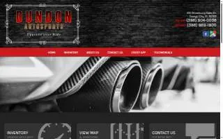 Dundon Autosports of Orange City website