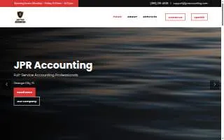 JPR Accounting website
