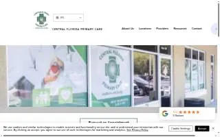 Central Florida Primary Care of Orlando website