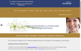 Emergency dentist Orlando , Anthony F. Oswick DMD