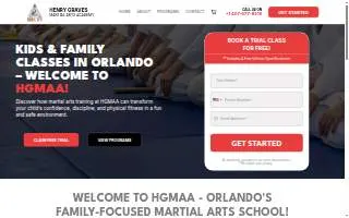 Henry Graves Martial Arts Academy of Orlando website