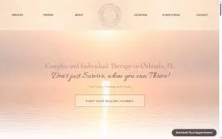 Orlando Thrive Therapy website